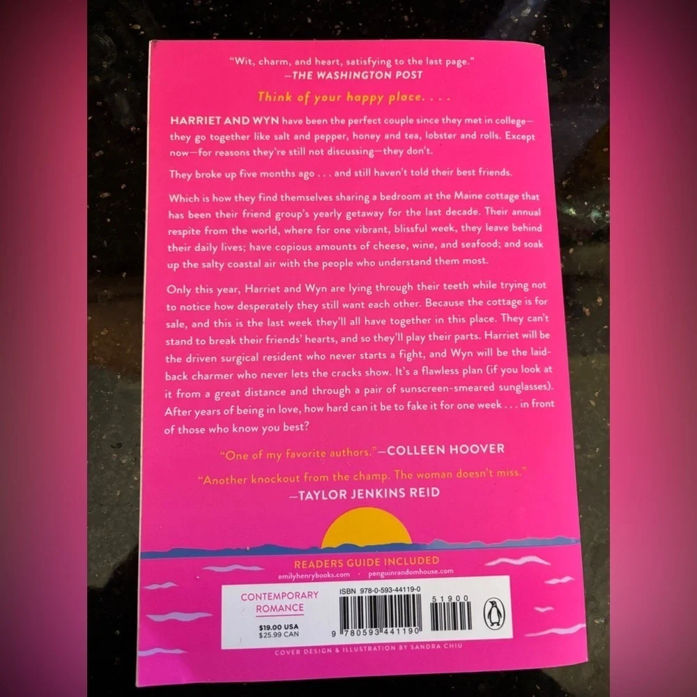 Emily Henry HAPPY PLACE Paperback Novel Bestseller Contemporary Romance